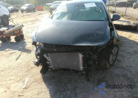 2022 Hyundai Ioniq Hybrid Se из США, поврежденный, VIN KMHC75LC0NU266870